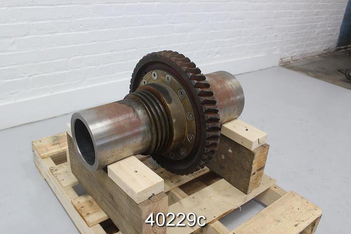 Used Beloit DD4000 34/38" Refiner Worm Gear for Adjustment Mechanism #40229