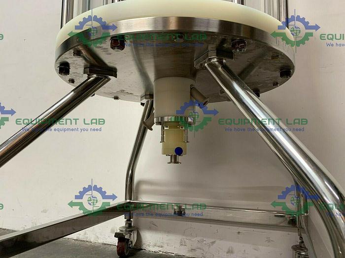 Used Pall 380/340 Resolute Chromatography Column 55 Liter Capacity w/ 2" Outlets