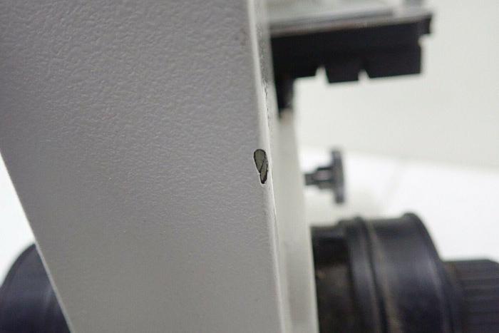 Used Parco 9505087 Microscope with 4 Objectives & Navitar 16mm CCTV Lens F/1.6 Japan