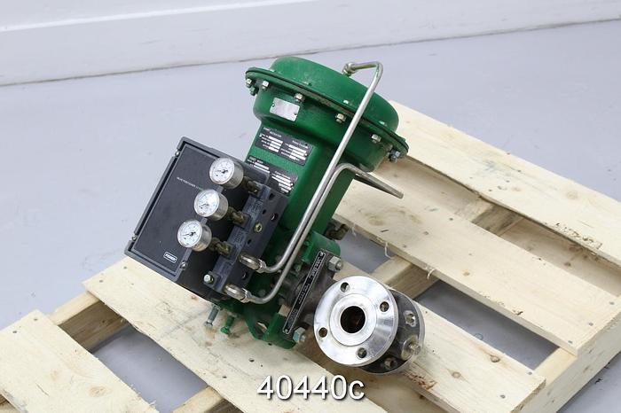 Used Fisher 1.5" V150 Vee Ball Valve #40440