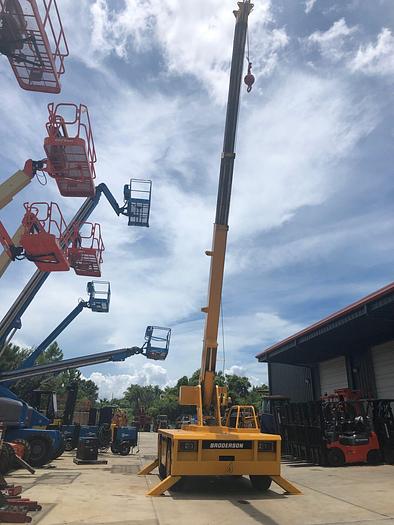 Used BRODERSON IC-200-2B DECK CRANE