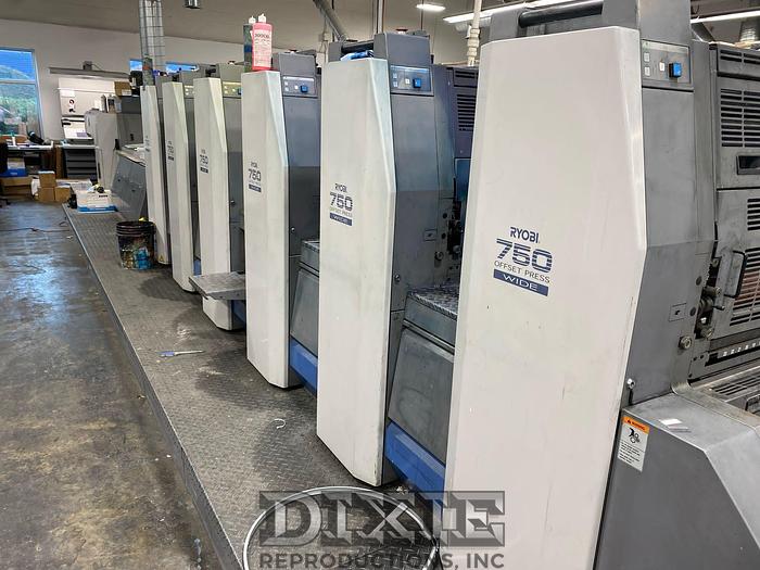 Used 2008 Ryobi 755+C LED UV