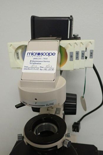Used Nikon Diaphot Inverted Microscope with 4 Objectives HMC20 LWD 0.4NA 160/0-2