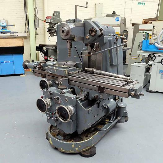 Used Starrag Rigid S-15 Horizontal Knee Type Milling Machine