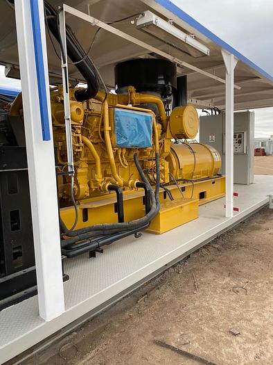Used Caterpillar 3512C 600 V 1200 RPM 60 Hz Generators for drilling rig application