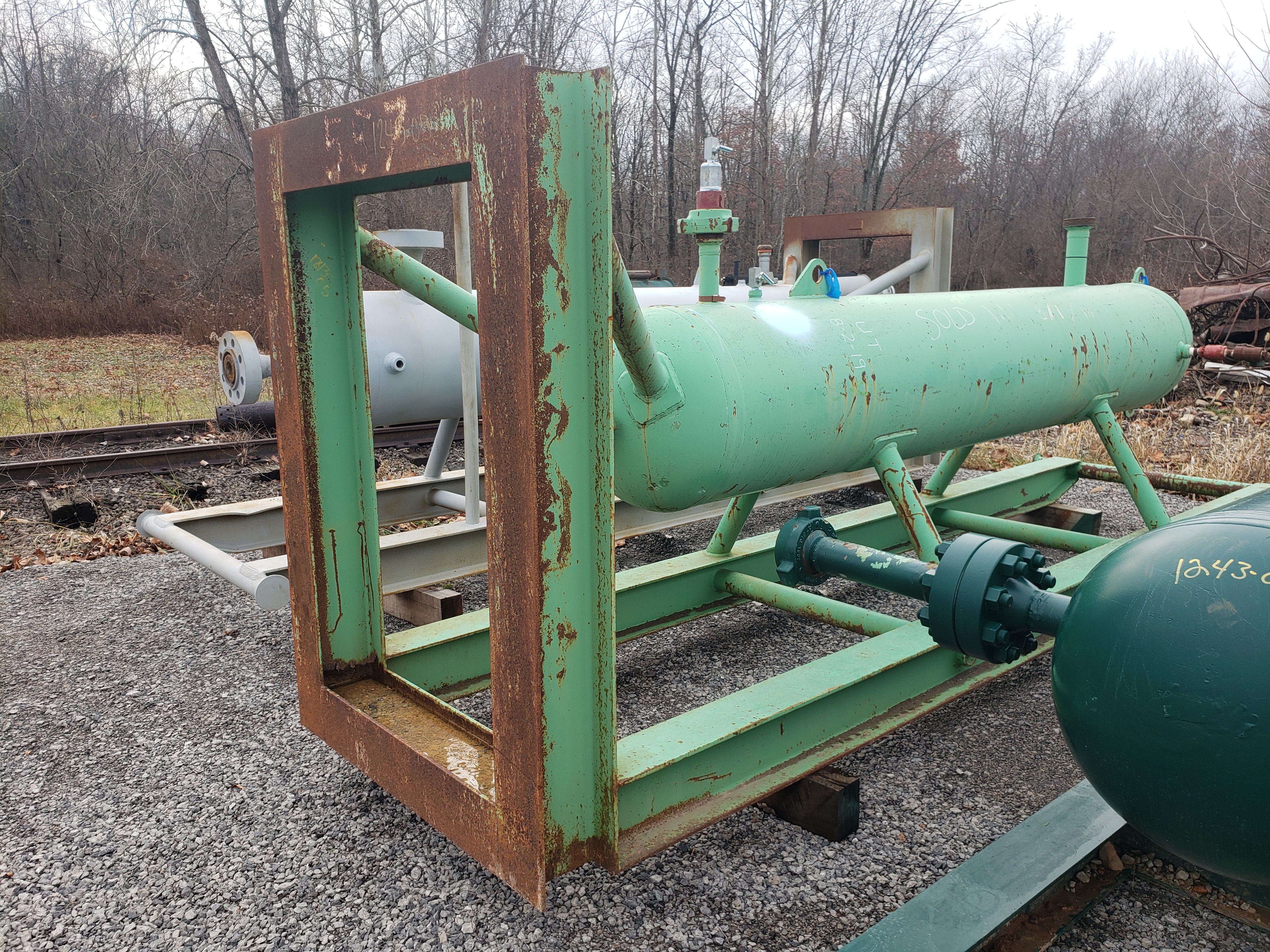 Used Sand Trap, Cyclonic, 24"x10', 5000#