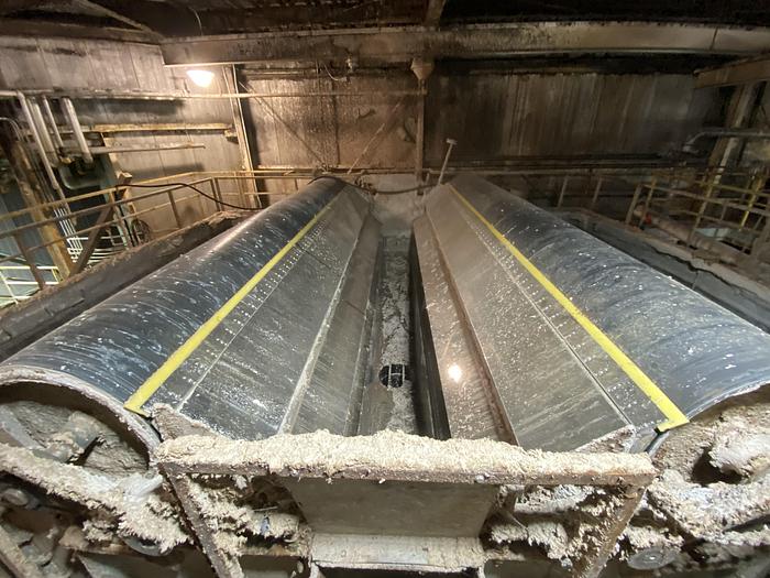 Used Black Clawson Cylinder Thickeners, 180" Face #44407