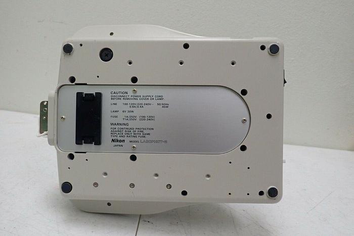 Used Nikon Labophot-2 Microscope - Sold for Parts / Not Working