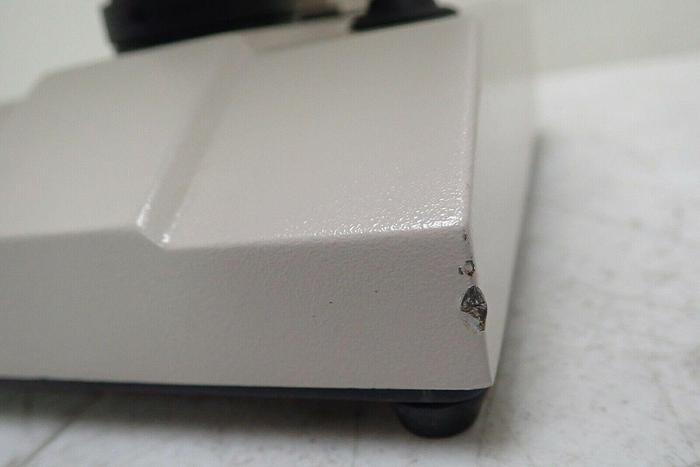 Used Ken A Vision Model T-1180C Monocular Microscope with 3 Objectives
