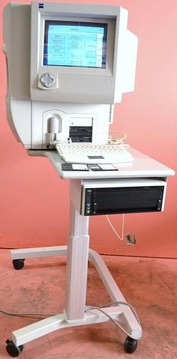 Used Zeiss Humphrey 750i Perimeter Retinal Field Analyzer with Printer and Table