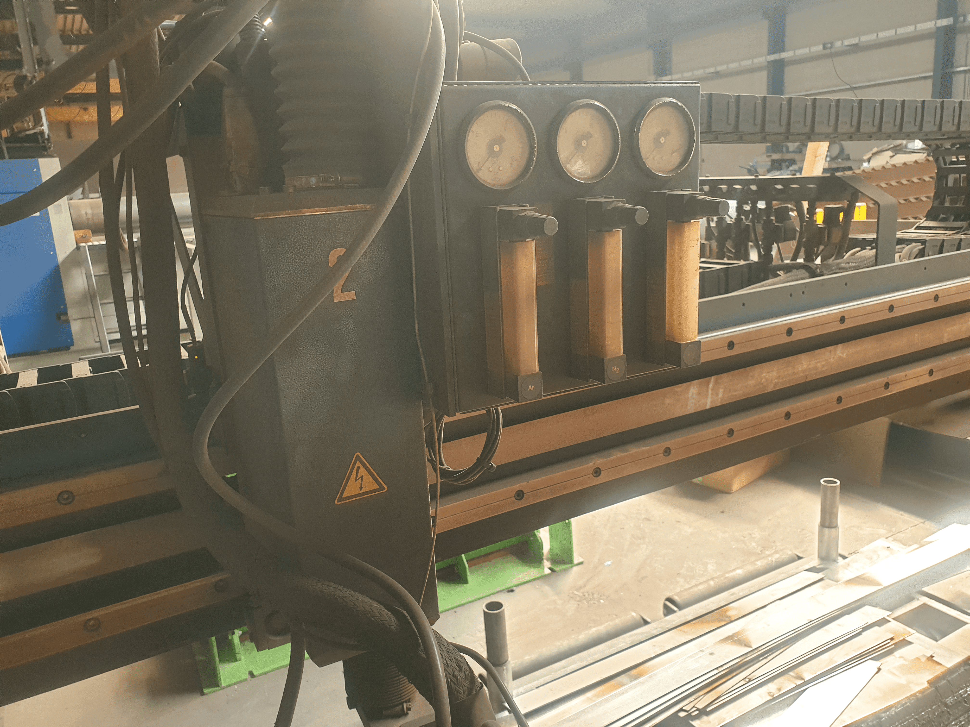 Used Messer Griesheim Cortina M-4000 - Plasma Cutting - 1997