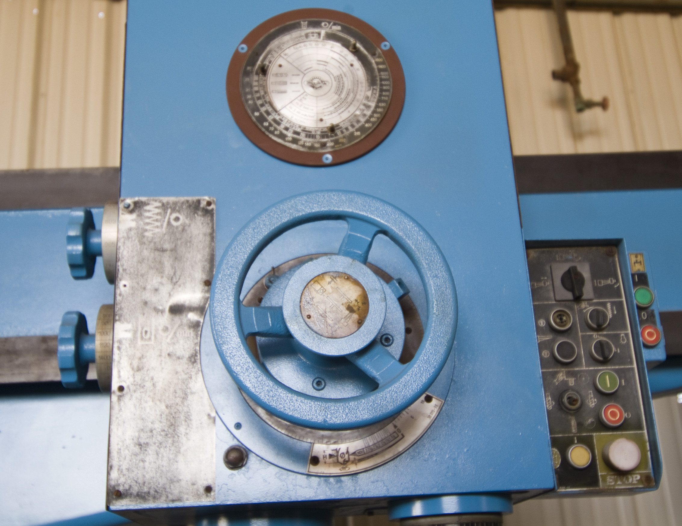 Used 8 ft. x  24" WMW Model BR 80-2500 GH Radial Arm Drill