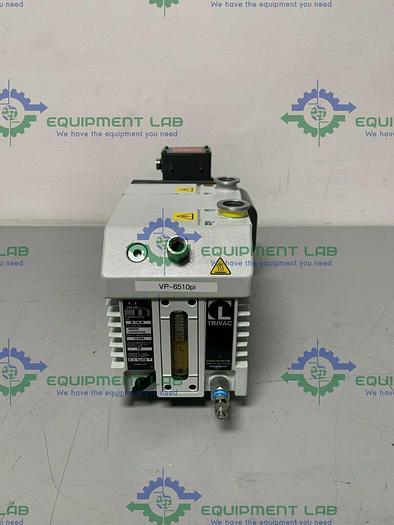 Used Leybold Trivac D 16 B Dual-Stage Rotary Vane Vacuum Pump w/ 1 HP Motor 115V
