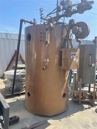 Used Boiler, 60 HP, Fulton, Mdl FB-060-A, 150 PSI #S744574