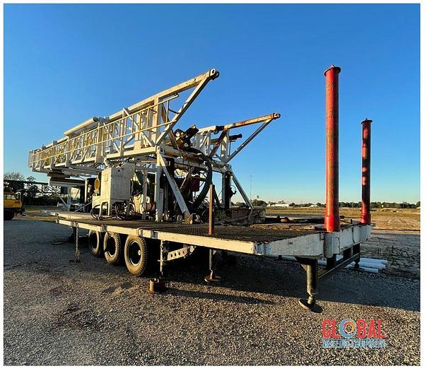 Used Item 0948 : 1977 Gardner Denver 3000 30-32 Trailer Mounted Tri/A Drill 3000