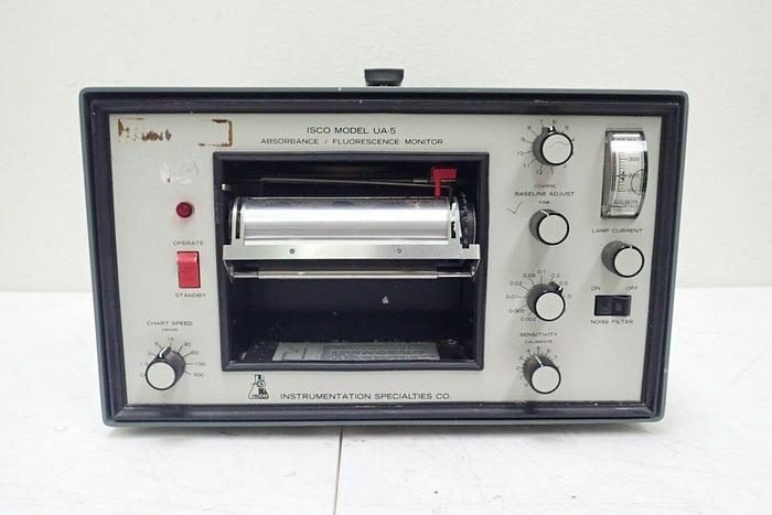 Used ISCO Model UA-5 Absorbance Fluorescence Detector