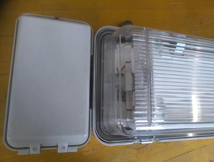 Ex protected emergency light diffuser light e14842/3/7, Schuch, 7Ah Akku, new