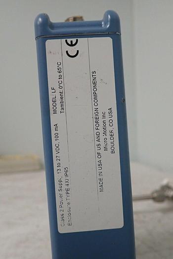 Used 2 Micro Motion LF Type 4X/IP65 Flow Meters LF3M32311VGMEAAZZ LF4M32311VGMEAAZZ