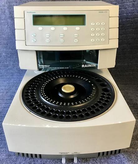 Used Rainin Autosampler Model 410 Dynamax With Injector AI-200