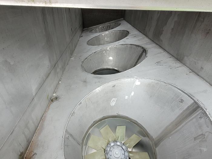 Used Tunel szokowego zamrażania. Fluidyzacyjny 2-taśmowy tunel zamrażalniczy - wykonanie nierdzewne