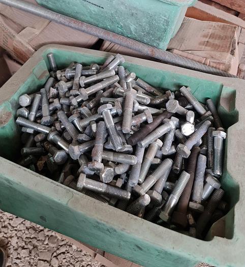 Usato Stock Bulloneria in acciaio