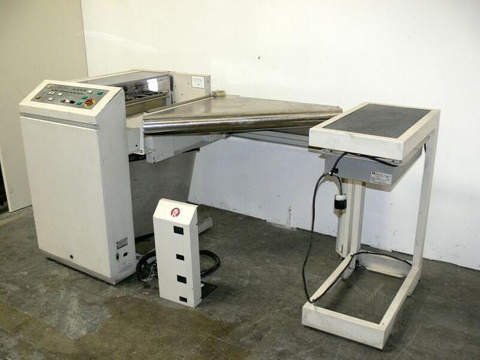 Used Roll Systems Inc, RSI 503176 Cutter w/ 503799 Fan Unit & Bin  Tested Working