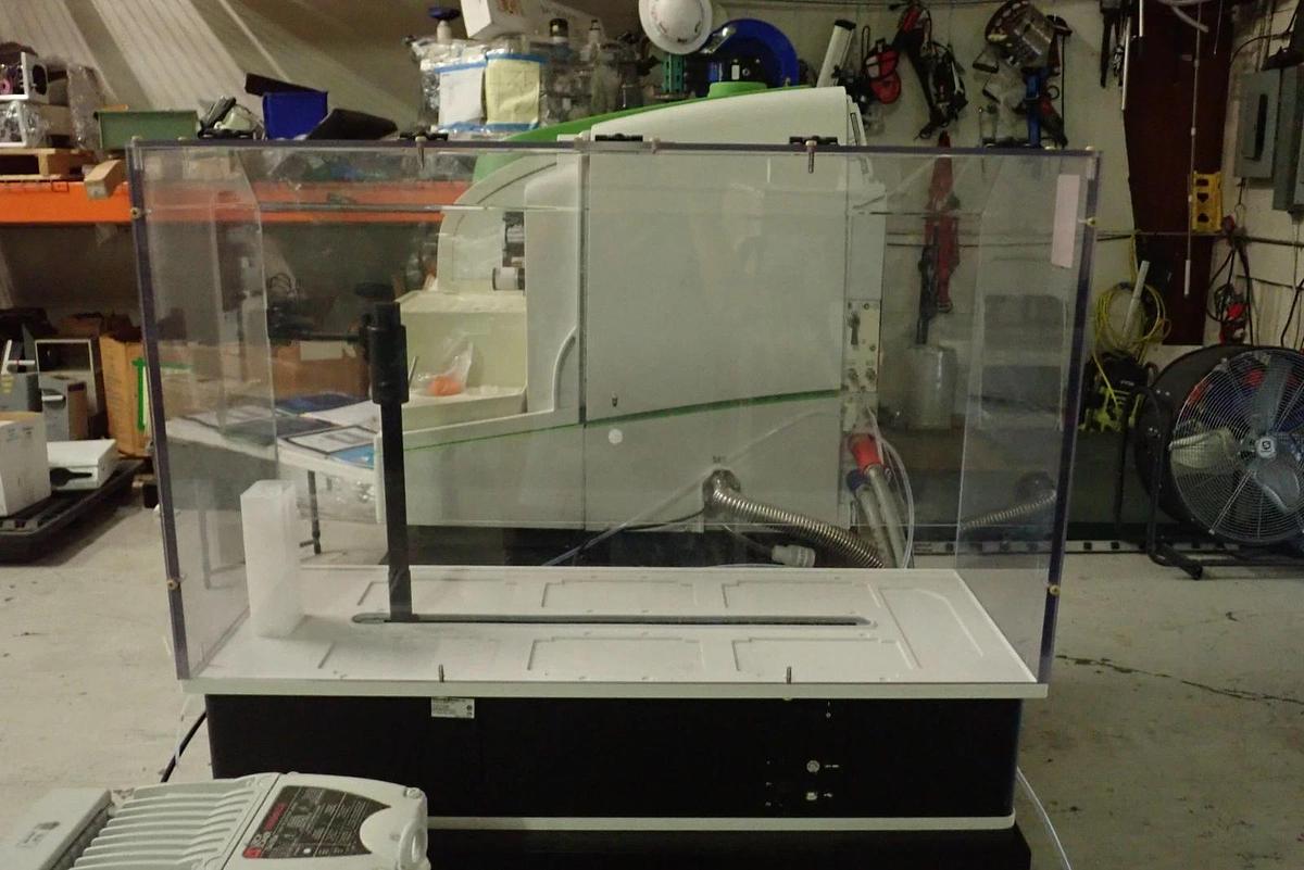 Used Perkin Elmer NexION 300D ICP-MS with ESI Autosampler, Vacuum Pump, Chiller, More