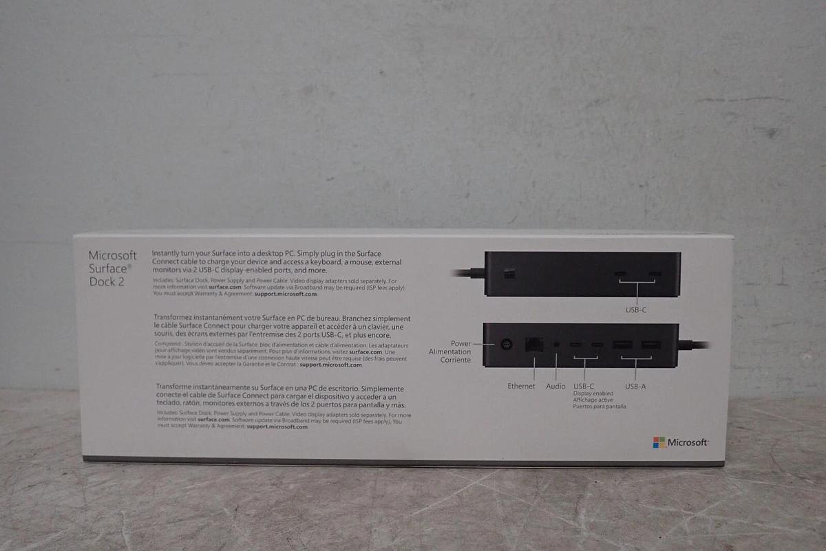 Microsoft Surface Dock 2 Docking Station Model 1917 (1GK-00001) - NEW, SEALED