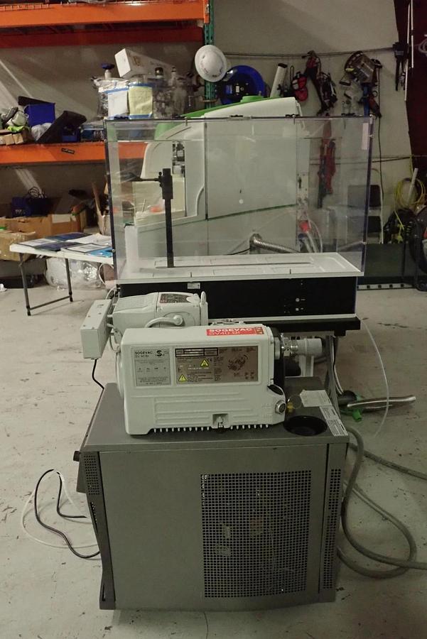 Used Perkin Elmer NexION 300D ICP-MS with ESI Autosampler, Vacuum Pump, Chiller, More