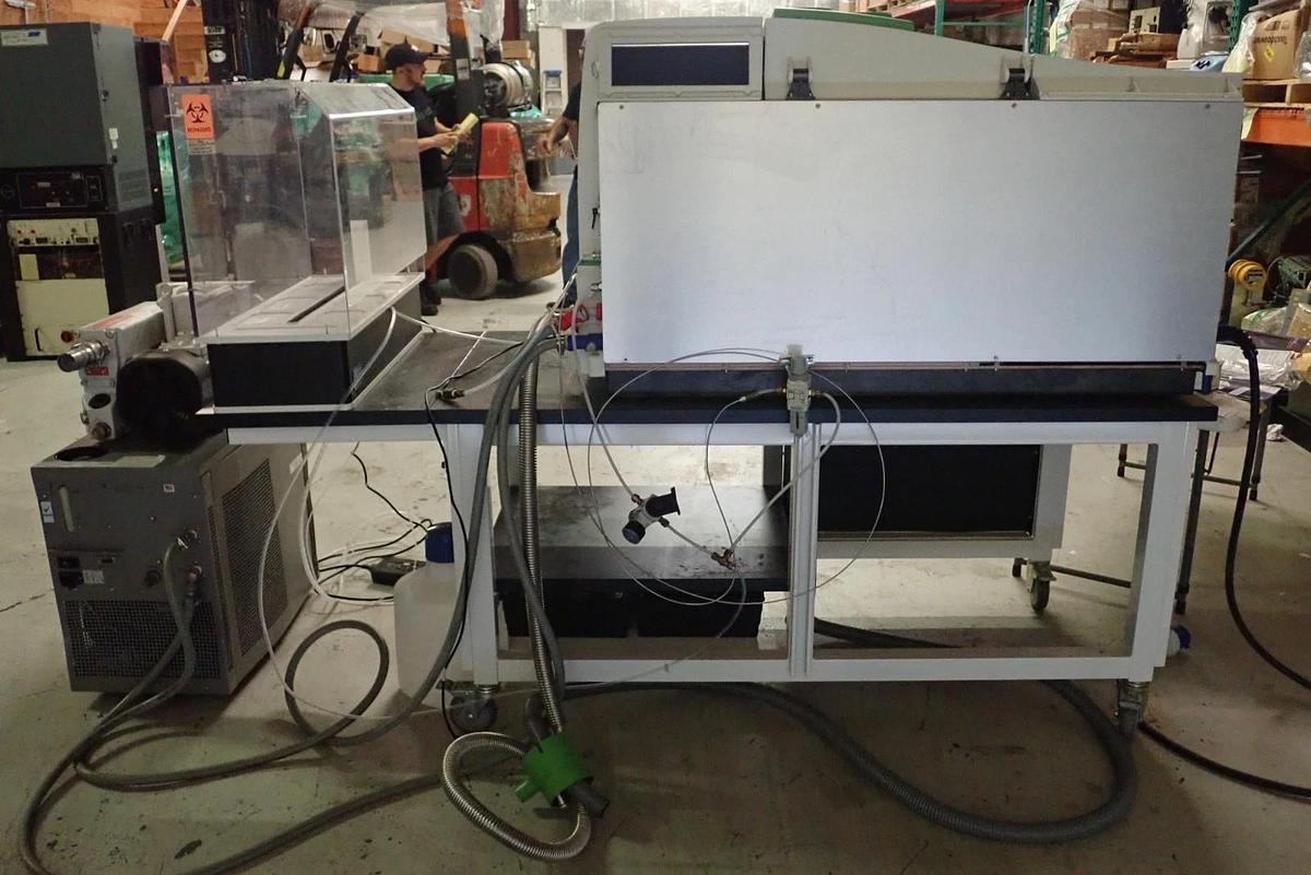 Used Perkin Elmer NexION 300D ICP-MS with ESI Autosampler, Vacuum Pump, Chiller, More