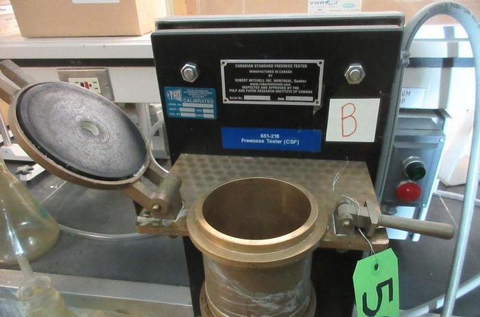 Used Canadian Standard Freeness Tester #44560