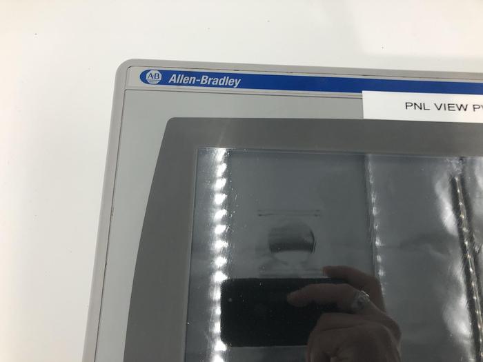 Used ALLEN BRADLEY PANELVIEW PLUS 1500 SERIES A WITH COLOR TOUCH AND LOGIC MODULE