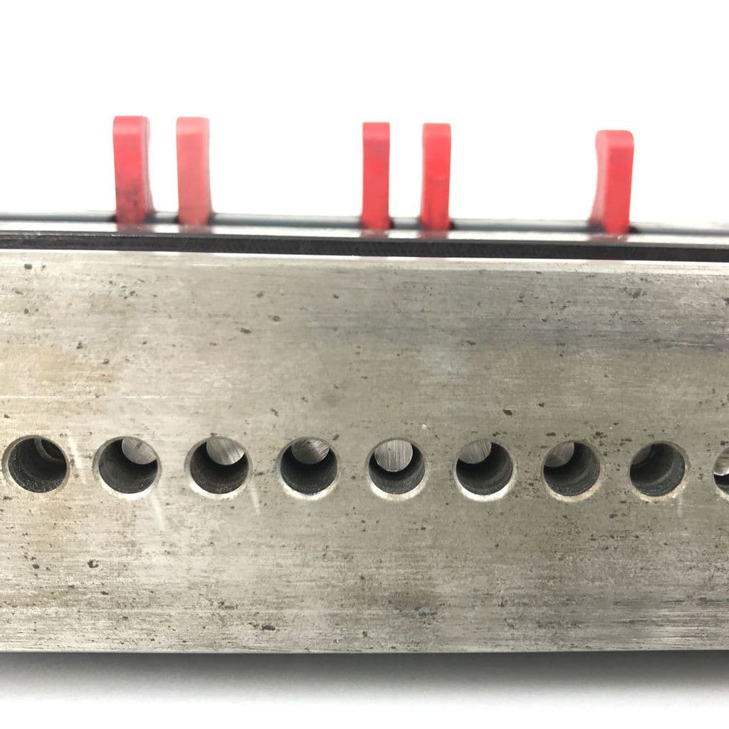 Used Pre-owned James Burn Docupunch 3:1 (4mm) Round-Hole Wire Punch Tool Die