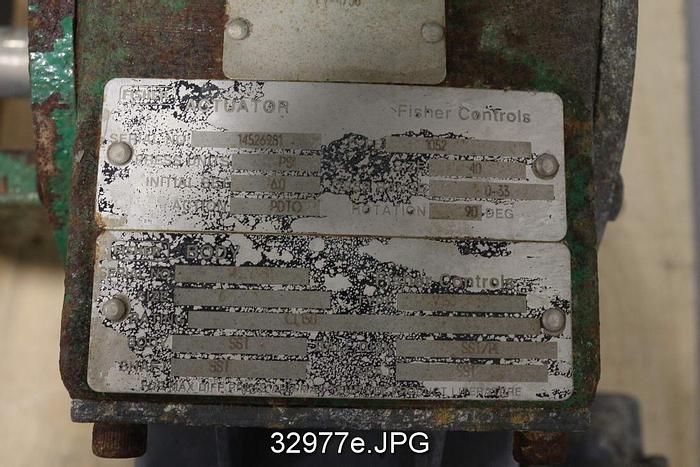 Used Fisher V150 6" Vee-Ball Control Valve #32977