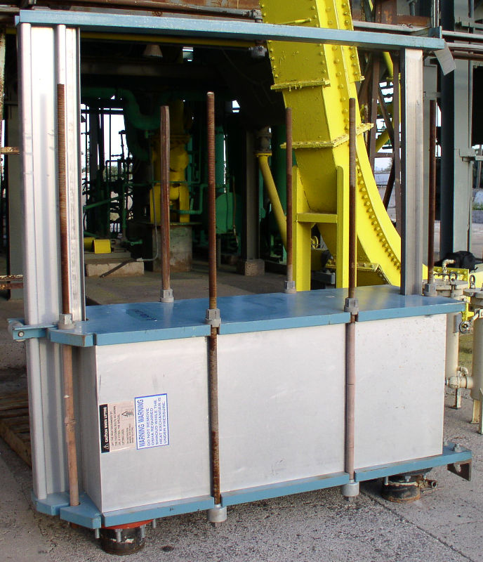 Used 1460.99 Sqft Alfa-Laval Model M15 Plate Heat Exchanger