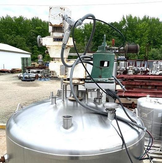 Used 300 GALLON WALKER PROCESSOR WITH DUAL MOTION AGITATION - S/S - 100 PSI JACKET