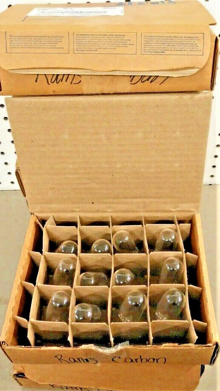 Used Corning PYREX 7735-24 Ramsbottom Carbon Residue Bulb (Pack of 12)
