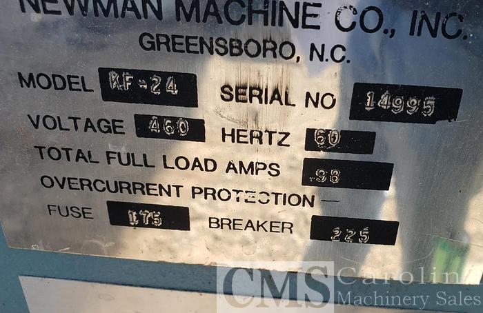 Used Newman Model KF24 Gang Rip Saw