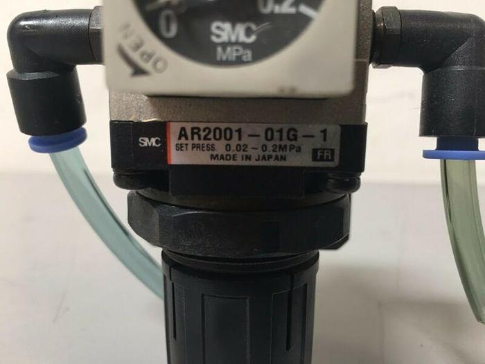 Used SMC AR2001-01G-1 Modular Regulator