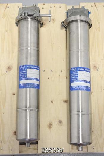 Used Pall CCL1002G16H13 Canister Filter, 1.25" Threaded Inlet And Outlet, Design Temperature-20+0+250 Degress Farenheit #26833