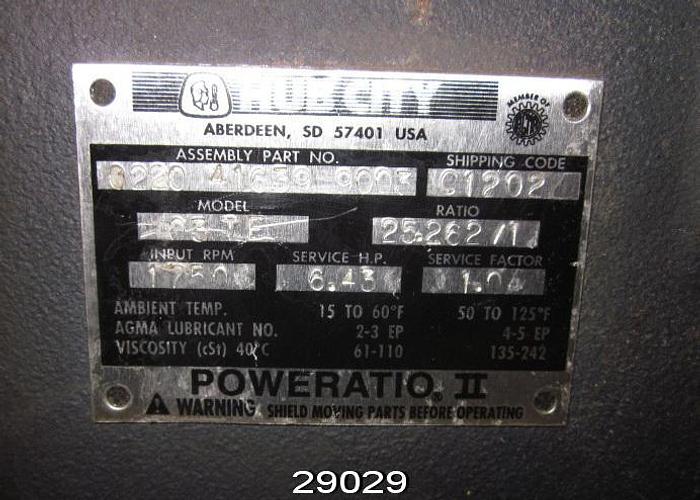 Used Hub City 03TF Gear Box #29029