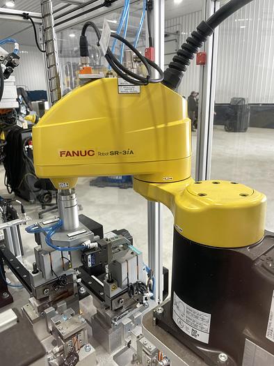 Used FACE MASK NOSE CLIP FANUC ROBOTIC ASSEMBLE AND ATTACHING CELL BY ACE NEW 2020