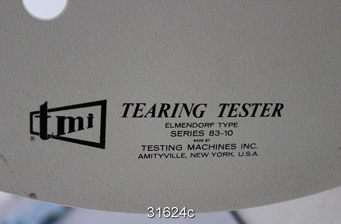 Used Tmi 83-11-00 Digital Tear Tester and Monitor, Elmendorf Type #31624