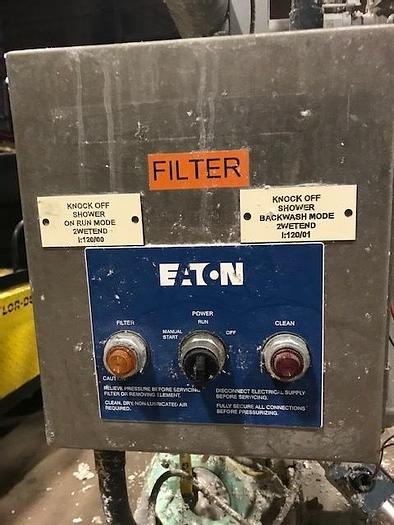 Used EATON MDL. F204IBBBBED05000 BANK OF 4 FILTERS 2011