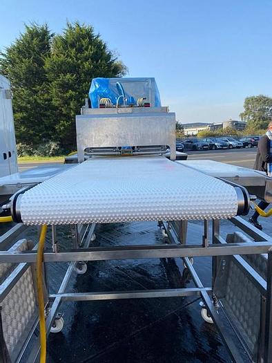 Used CARNITECH 4 MAN TRIMMING LINE WITH TWIN LANE PIN-BONER
