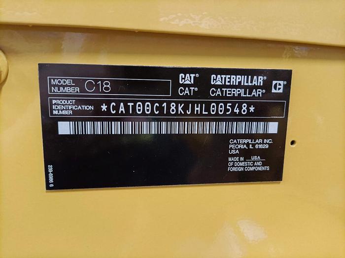 2015 Caterpillar C18