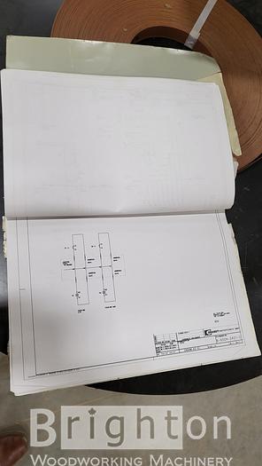 Used 2004 Homag Brandt Optimat KDN 650C used edgebander #BM2276