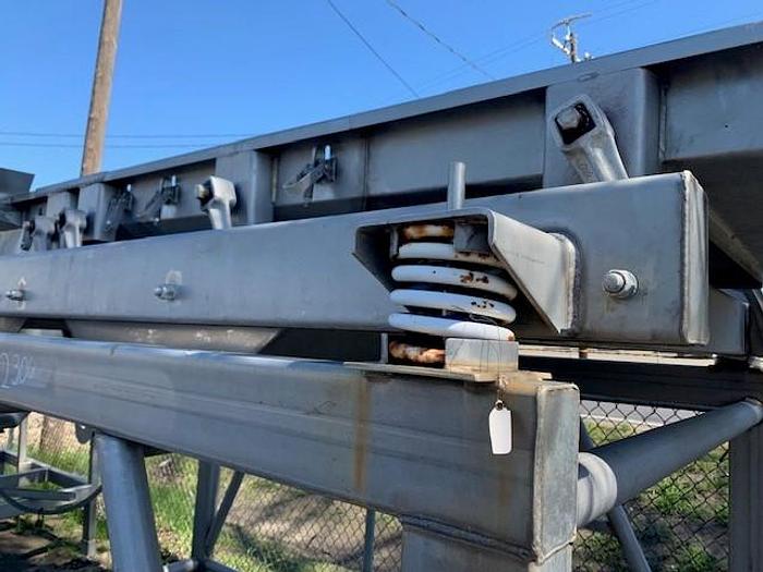 Used Commercial Mfg. 42'' Wide x 12' Long Dewatering Shaker