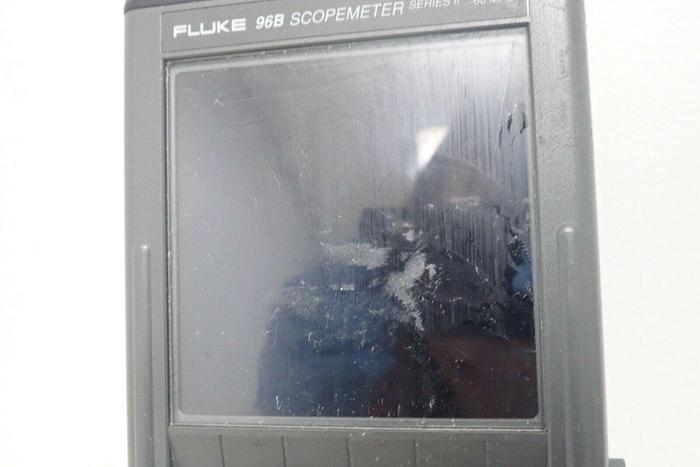 Used Fluke 96B ScopeMeter Series II 60MHz HandHeld Oscilloscope w/ 80T-150U Probe