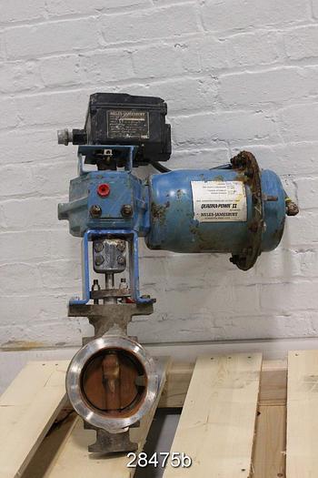 Used Neles Jamesbury 815w-11-3600-tt 4" Air Operated Butterfly #28475